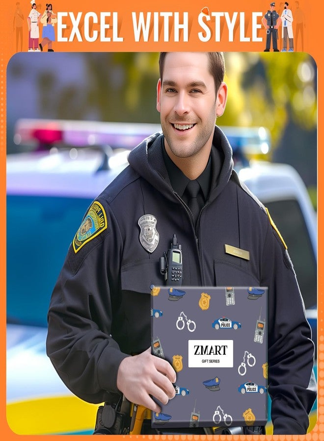 Zmart Police Officer Gifts Men - Cops Retirement Gifts for Police Chief, Cop Socks - Image 5