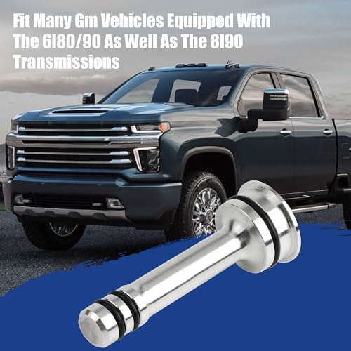 Jetuplusllc صمام تجاوز ترموستات مبرد النقل لجنرال موتورز 6L80 / 90 و 8L90 مع حلقات O من بونا مصنوعة بتقنية CNC من الألمنيوم - Image 5