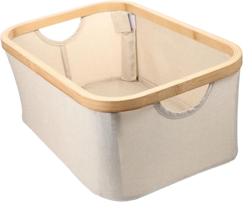 Laundry Basket Foldable Dirty Clothes Hamper Handles Large Storage Tote for Towels and Sundries Organizer for Home and College - Image 1