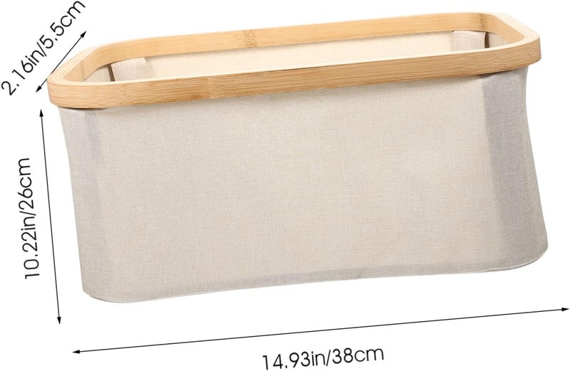 Laundry Basket Foldable Dirty Clothes Hamper Handles Large Storage Tote for Towels and Sundries Organizer for Home and College - Image 2