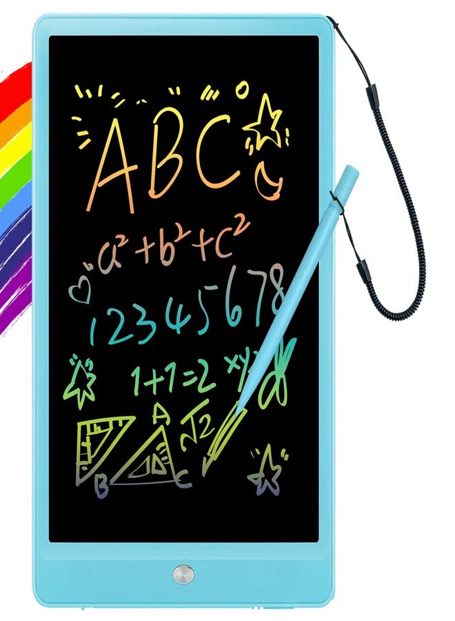 ORSEN 10 Inch LCD Doodle Board Writing Tablet for Kids - Colorful Drawing Pad and Educational Toy Gift for 3-6 Year Old Boys and Girls - Image 1