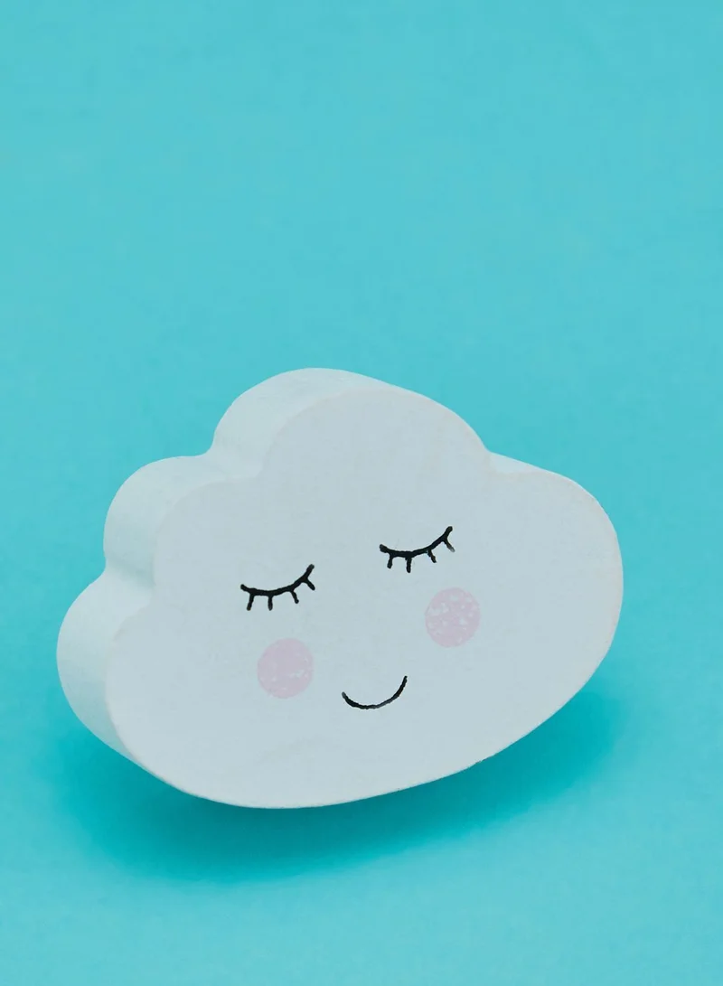 Sass & Belle Sweet Dreams Smiling Cloud Drawer Knob