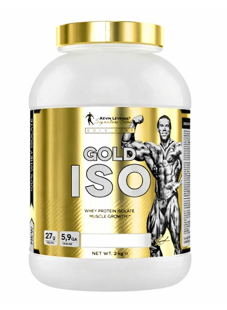 Kevin Levrone 100% Gold Isolate Whey Protein (cookies & cream, 2 Kg) - Image 1