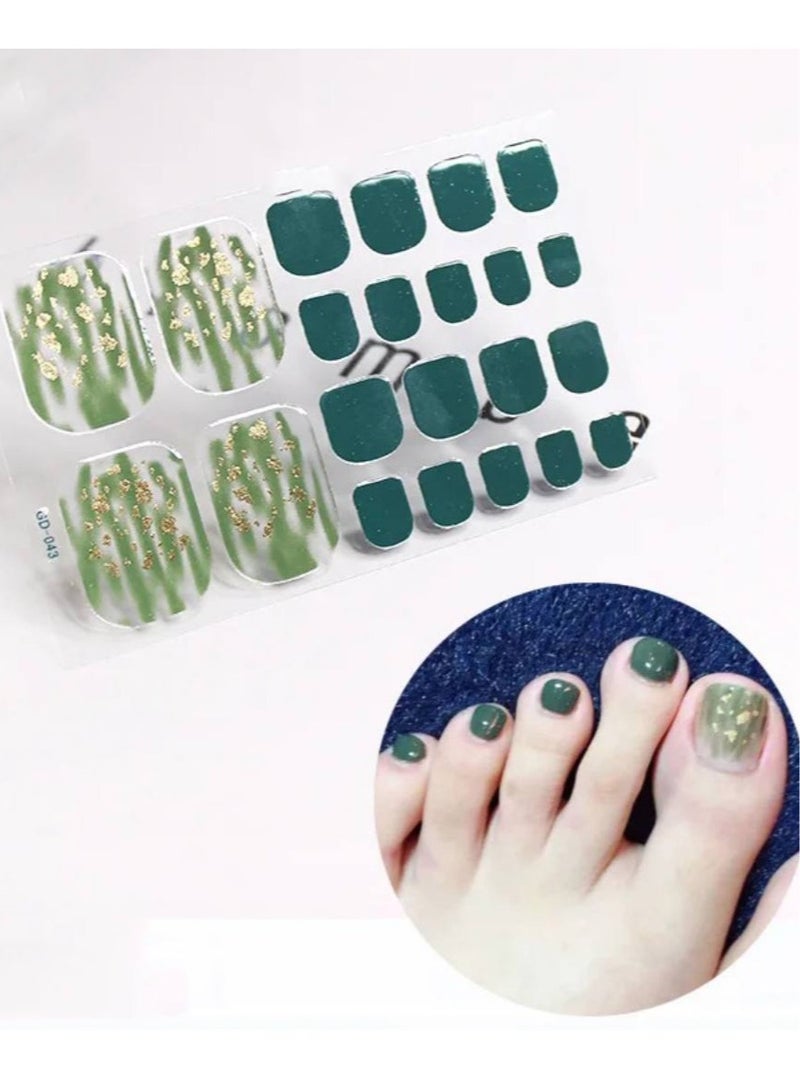 Unspecified Multicolor Toe nail Kit with Free Double Face Glue - Image 2