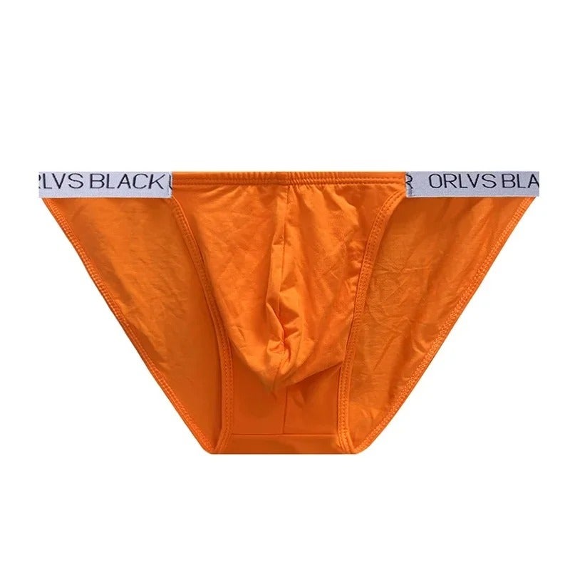 ORLVS Men's Modal Briefs - High-Cut, Seamless, Breathable Underwear for Teens and Adults
