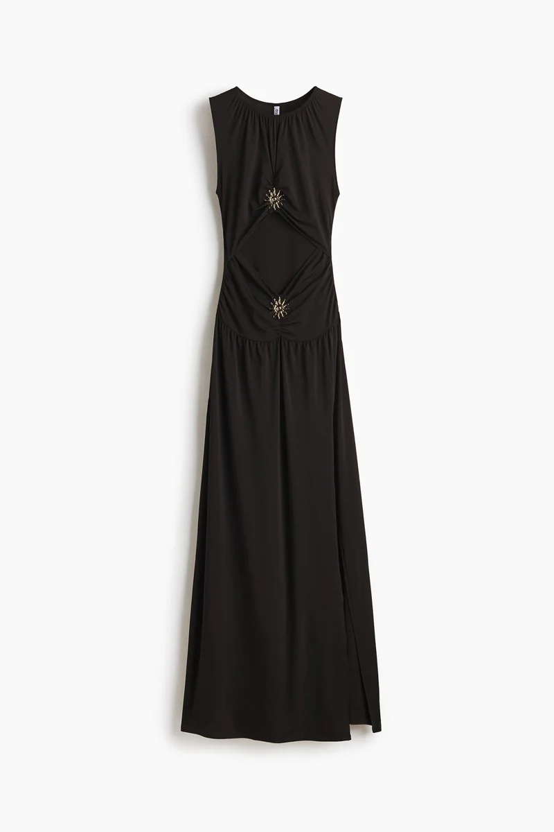H&M  Cut-out maxi dress for Women | Best Price UAE
