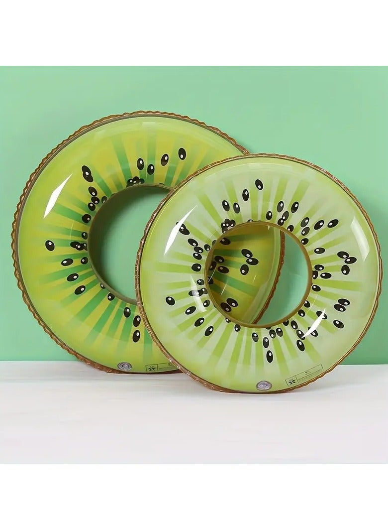 Goolsky 1pc Swimming Ring, Thickened Fruit Inflatable Swimming Ring, Summer Water Park Floating Survival Ring(70#) - Image 2