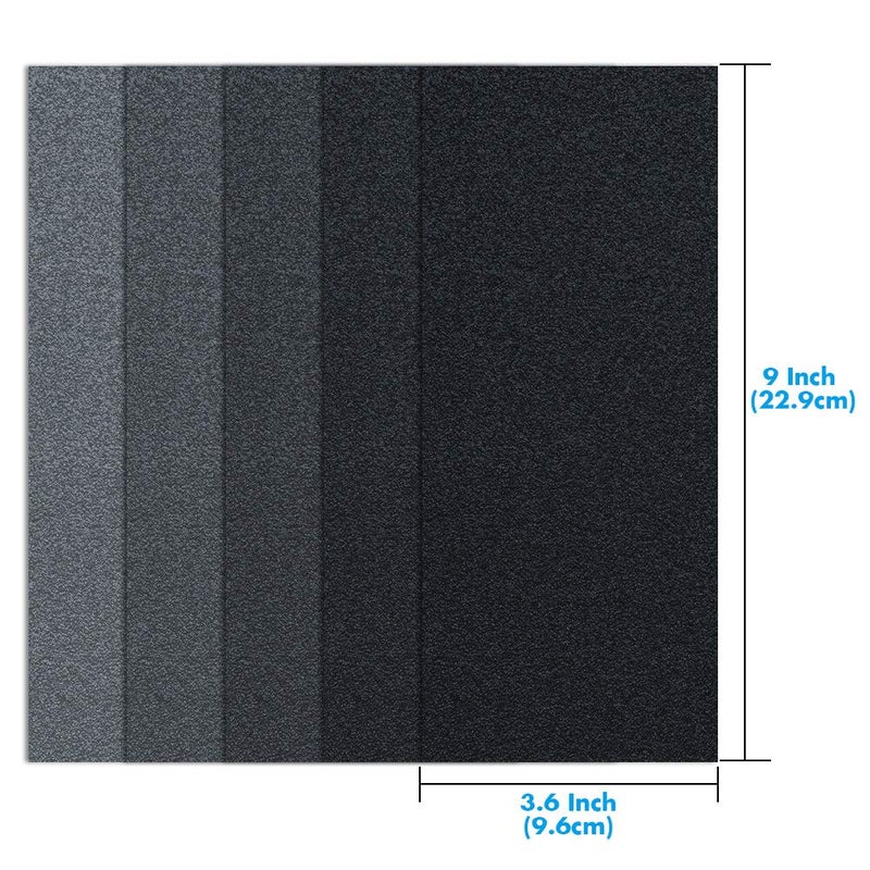 Anezus 90Pieces Sandpaper Assortment 400 to 3000 5000 7000 Grit Wet Dry Fine Sand Paper Assortment for Automotive Sanding Car Painting Wood Furniture Finishing - Image 4
