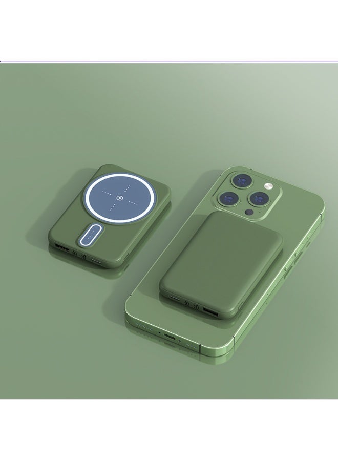 10,000mAh Slim Magnetic Power Bank - Fast Charging Wireless Charger with High Capacity, Compact and Portable - Image 1