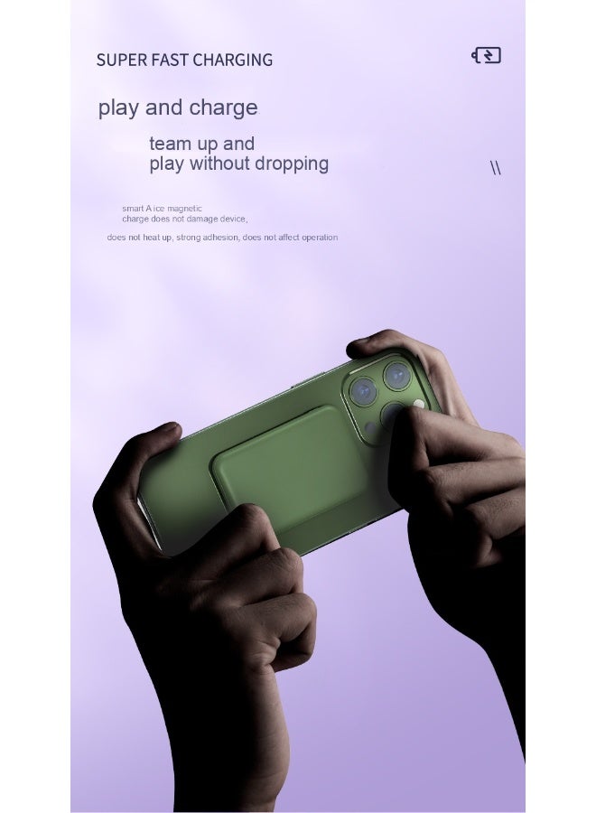 10,000mAh Slim Magnetic Power Bank - Fast Charging Wireless Charger with High Capacity, Compact and Portable - Image 4