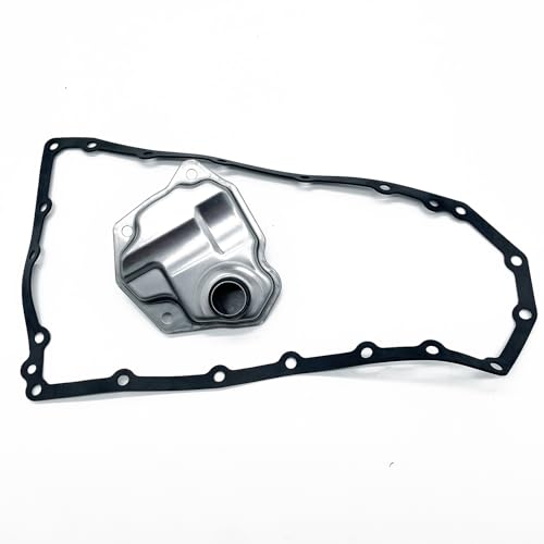 Mteycei JF016E JF011E Long Square Inlet Automatic Transmission Filter Oil Pan Gasket Kit Compatible with Nissan Altima Juke NV200 Sentra Rogue 20072017 L4 V6 20L 25L 35L Replaces 317281XF03 313971XF0D - Image 1