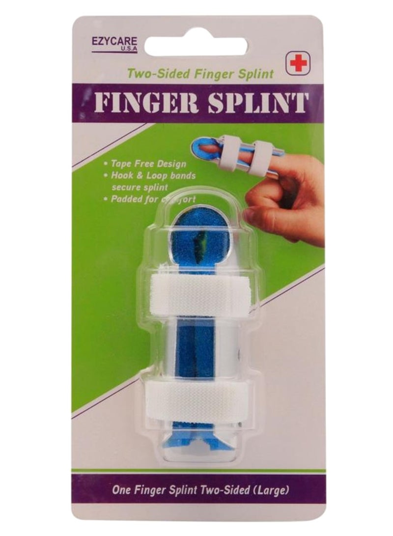 Ezycare 2 Sided Finger Splint Large