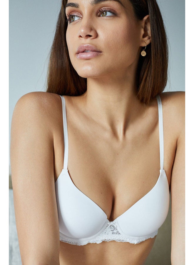 women'secret BEAUTIFUL microfiber padded classic bra - Image 4