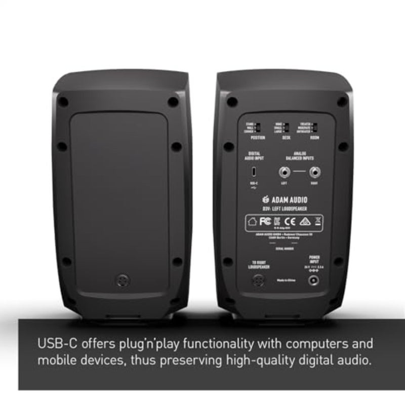 Active desktop monitoring system for office use, aluminum alloy, black, USB-C connectivity and real-time display - Image 2