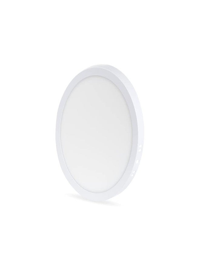 D'Mak Round Surface 6 Watts LED Panel Dust Proof Lights with IC Driver Energy Saver (White, IP50 ) - Pack of 2 - Image 3