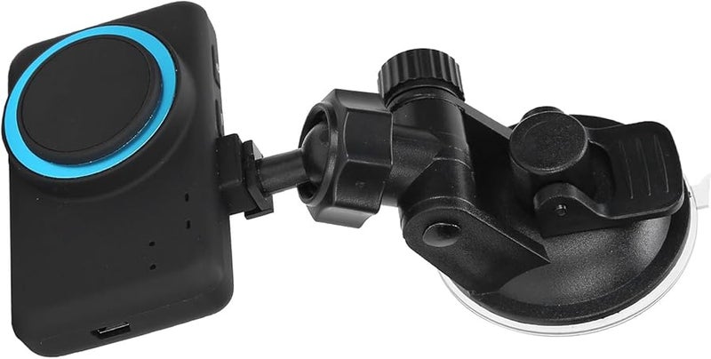 Fatigue Driving Warning Alarm with Rotating Ball Suction Cup Mount for Safe Driving - Image 3