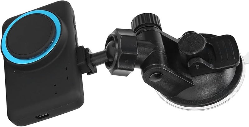 Fatigue Driving Warning Alarm with Rotating Ball Suction Cup Mount for Safe Driving - Image 5