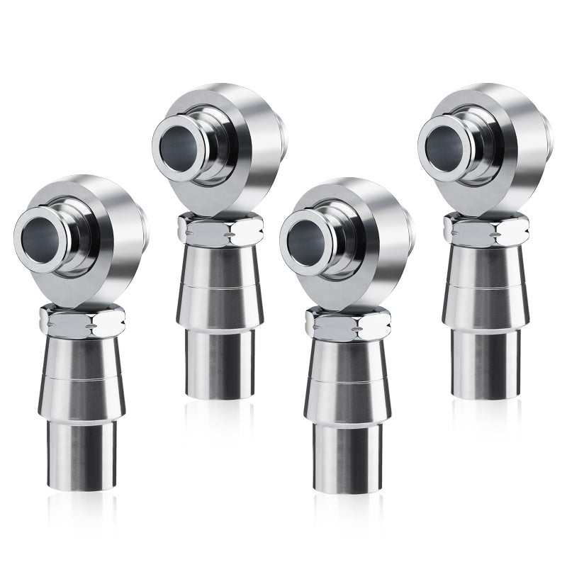 SPARKWHIZ 34 Heim Joint Rod End Kit Left and Right Hand Thread Heim Joint Great for Steering and Suspension Traction Bars Steering Joints and Links Joints On Hot Rods 2 Set