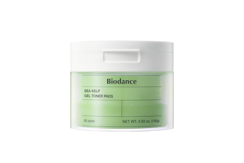 Biodance Sea Kelp Gel Toner Pads Calming Toner Pads for Sensitive Skin Oil Sebum Control Refreshing Blemish Care PreSoaked Pads Korean Skin Care493 floz140g60Pads - Image 2