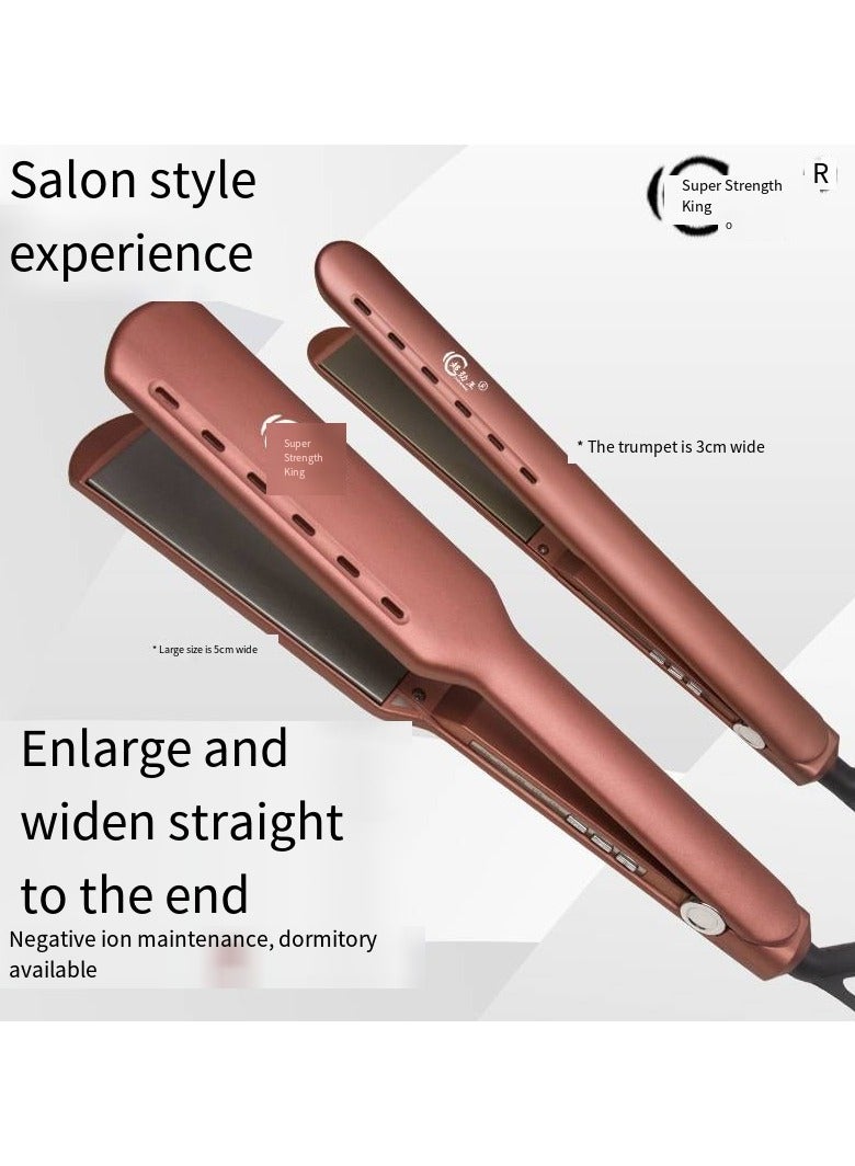 general 2-in-1 Ionic Hair Straightener & Curling Iron – Dual Styling with Ceramic Plates - Image 2