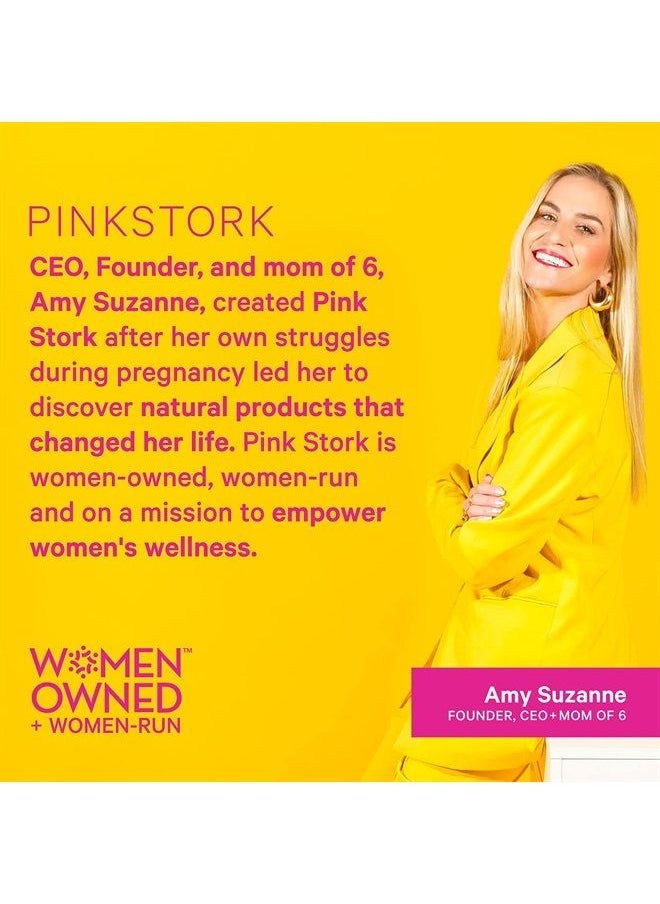 Pink Stork Total Glow Gummies: Biotin Vitamins for Hair Skin and Nails, Added Vitamin A, E, Folate, B6, and B12 for Hair Growth, Radiant Skin, and Nail Strengthening, 60 Berry Biotin Gummies  - Image 2