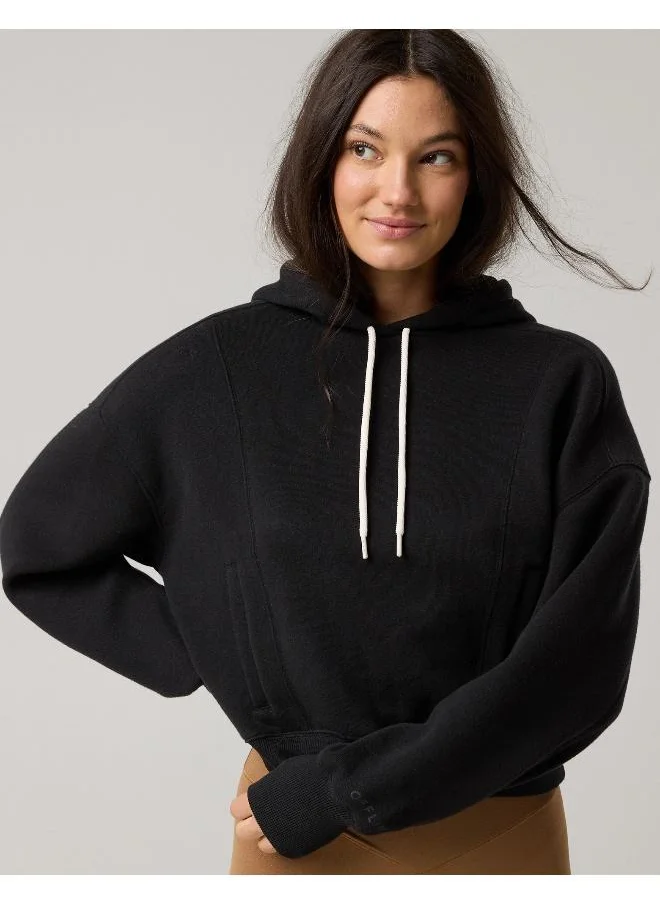 آري من امريكان ايجل OFFLINE By Aerie Cloud Fleece Hoodie