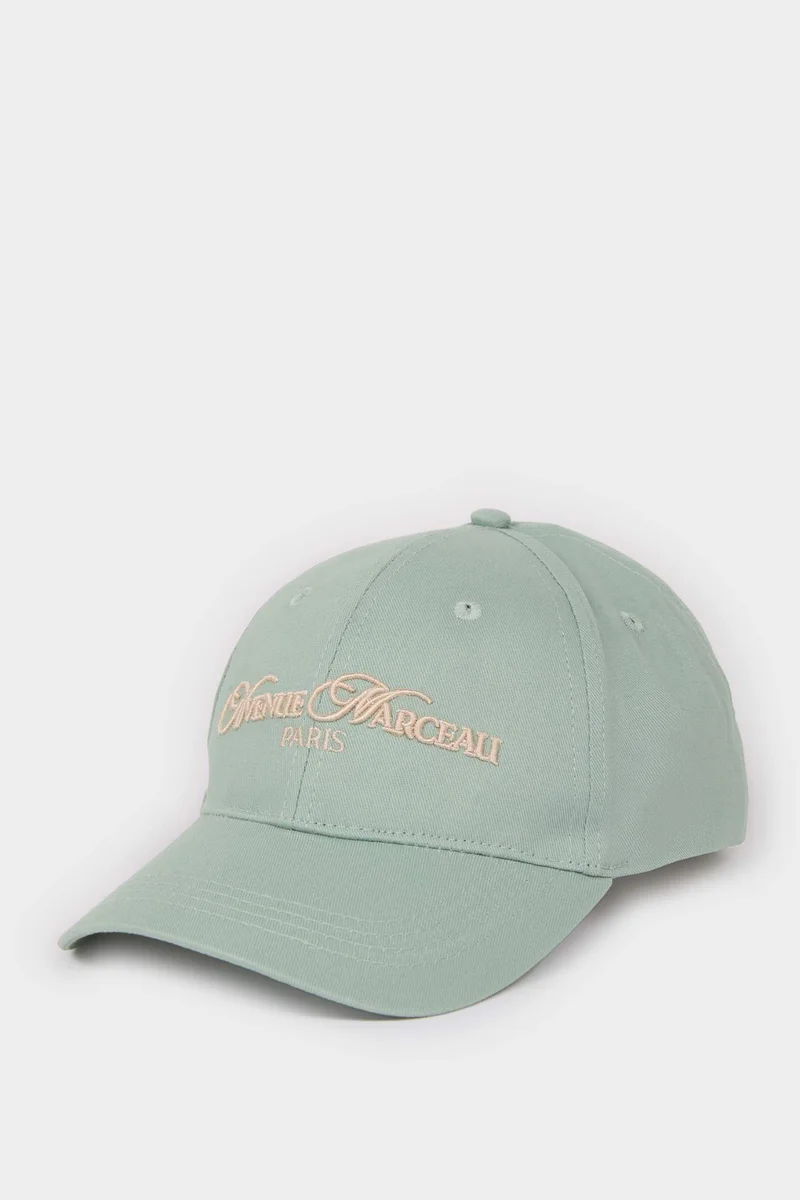 Woman Label Printed Woven Baseball Basketball Cap