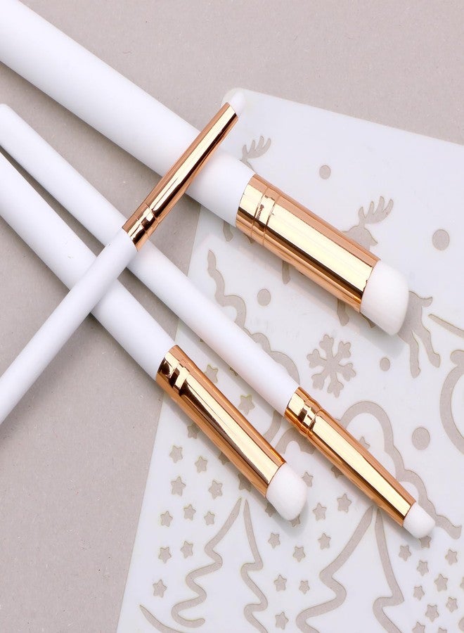 UNIMEIX Mini Blending Brushes for Card Making, Dry Miniature Painting Set Background Blender Paint Brushes Small Detailed Paint Brushes (12 Pack) - Image 2