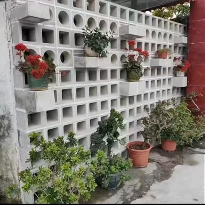 MULTI-PURPOSE CONCRETE HOLLOW BRICK MOLD - INDOOR/OUTDOOR DECORATION, GARDEN DIY TOOL FOR BRICKLAYING, WALL DCOR (TYPE2) - Image 3