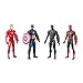 AVENGERS Marvel Avengers Endgame Titan Hero Series 12 Action Figures Captain America Iron Spider Black Panther and Iron Man 4 Action Figures - Image 3