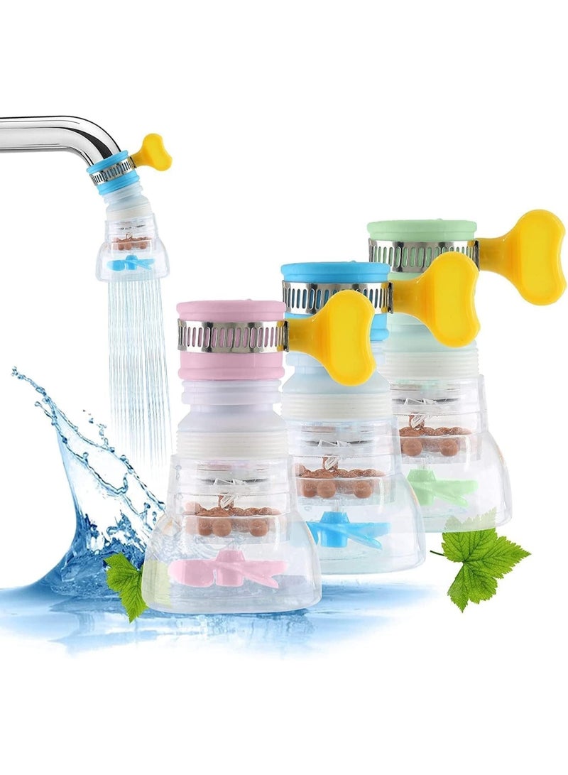 1 Pc Kitchen Faucet 360° Rotating Extension – Adjustable Flow Splash-Proof Sink Attachment, Flexible Water Tap Extender for Easy Cleaning – Random Color - Image 1