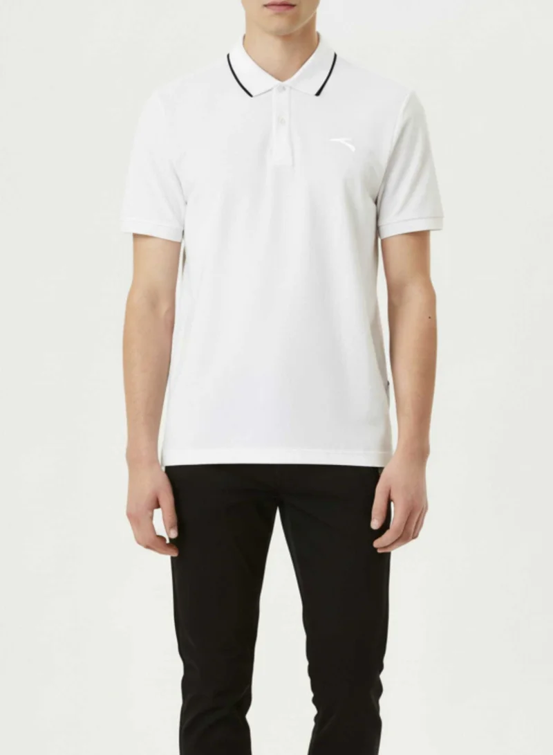 ANTA Regular Fit Workout Training Commute Short Sleeve Polo