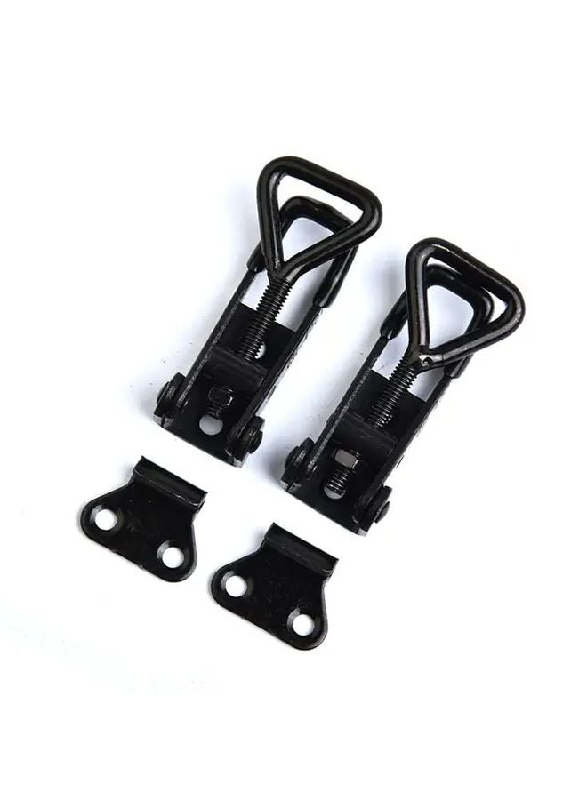 2pcs Heavy Duty Adjustable Quick Release Toggle Clamp 2200 Lbs Capacity Locking Mechanism - Image 1