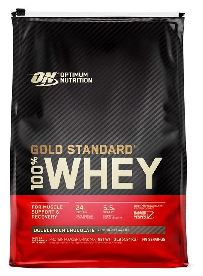 Optimum Nutrition Gold Standard 100 Percent Whey Double Rich Chocolate - Image 1