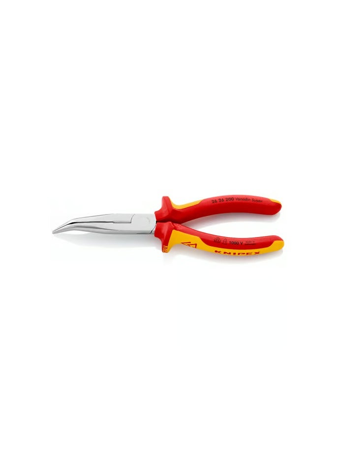 Knipex 26 26 200 Snipe Nose Side Cutting Pliers (Stork Beak Pliers)