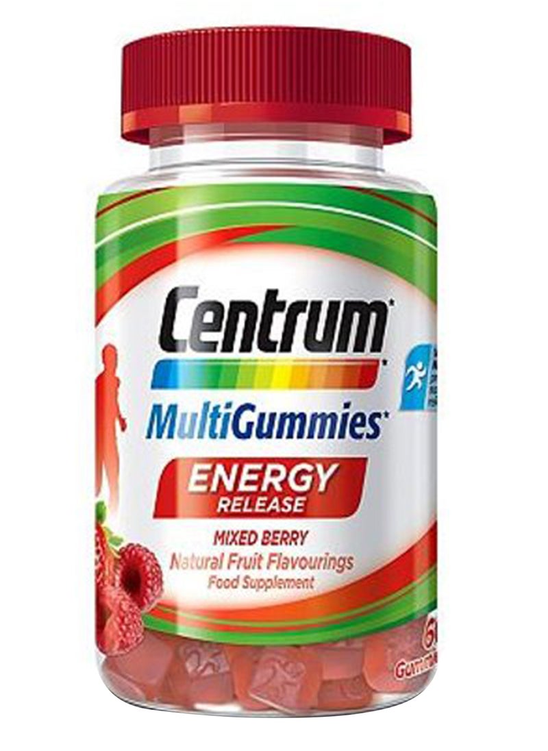 Pfizer - Centrum Multi Gummies Energy Release Caps 60S - Image 1