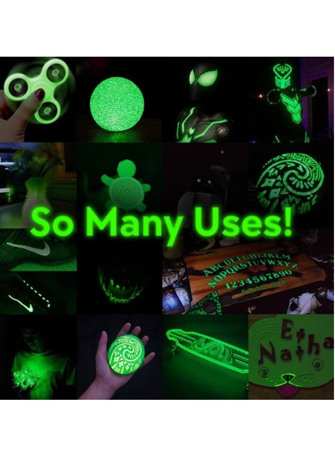 Angelus - Angelus Glow Green Glow In The Dark Acrylic Paint 1oz - Image 1