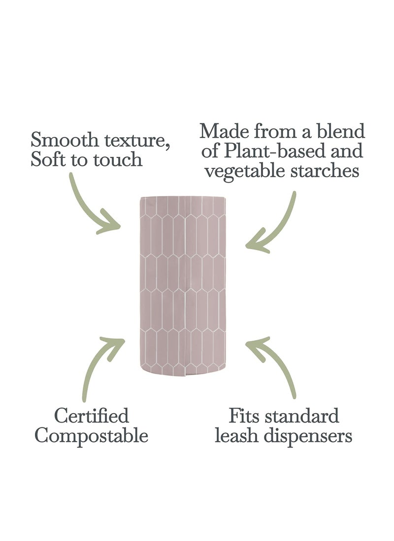 Luqu Diaper Disposal Bag Dispenser with 2 Biodegradable Garbage Bag Rolls - Pack Of 3