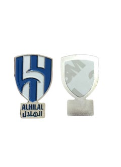 Generic Al Hilal Metal Sticker for Mobile or Any Smooth Surface  - Image 1