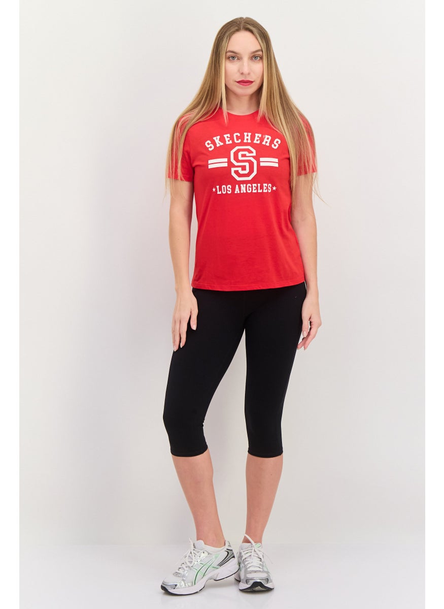 Women Sportswear Fit Short Sleeve Outdoor T-Shirt, Red - pzsku/ZA23D9EA40B3F9A20ECCAZ/45/_/1737642125/3a3a9135-0019-40c5-bfed-743873f0b960