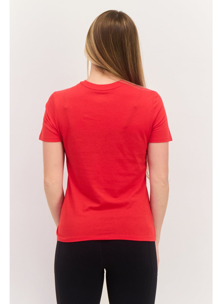 Women Sportswear Fit Short Sleeve Outdoor T-Shirt, Red - pzsku/ZA23D9EA40B3F9A20ECCAZ/45/_/1739715409/77a7f3e1-5b4f-4fdb-ac35-b7f341288da2