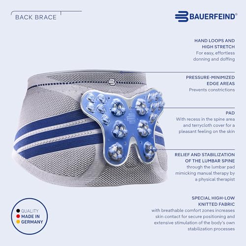 Bauerfeind LumboTrain Back Support Lumbar Brace Stabilization and Pain Relief for the Spine Size 4 New Version - Image 5