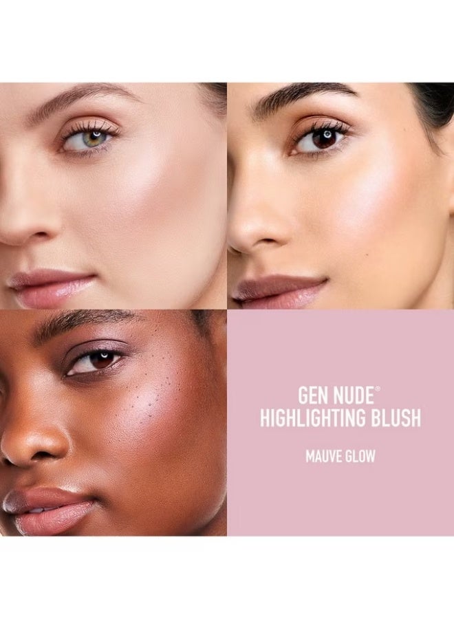 Bare Minerals Gen Nude Highlighting Blush Color Mauve Glow 3,8g - Image 3