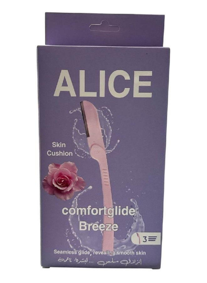 Alice Comfort Glide Breeze Razor - 3Blades  - Image 2