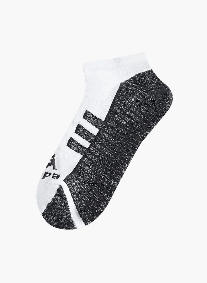 Kappa  Set of 3 - Kappa Logo Print Half Terry Ankle Length Socks for Men | Best Price UAE