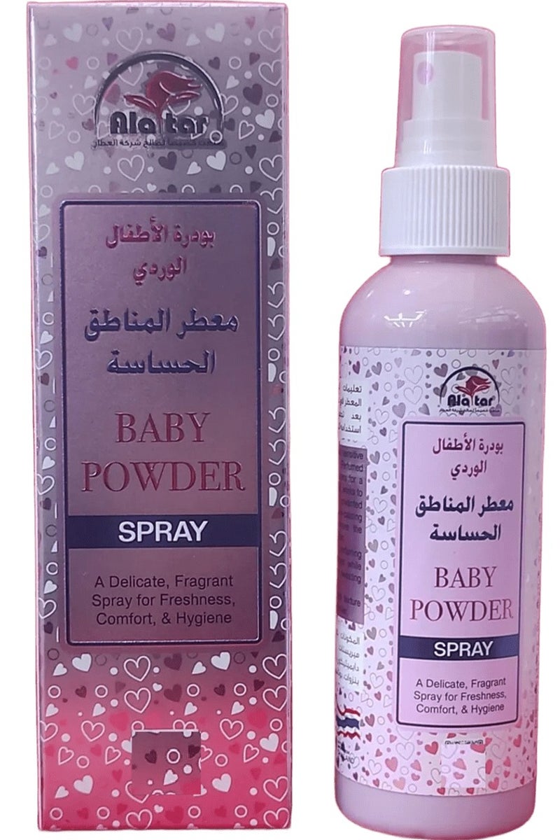 Pink Baby Powder Spray 100ml