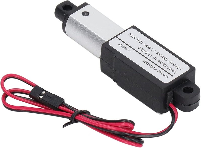 Dioche Electric Micro Linear Actuator Aluminum ABS Circuit End Limit Switch Mini Motion Actuator for Agricultural Machinery 12V (17.5mm) - Image 4