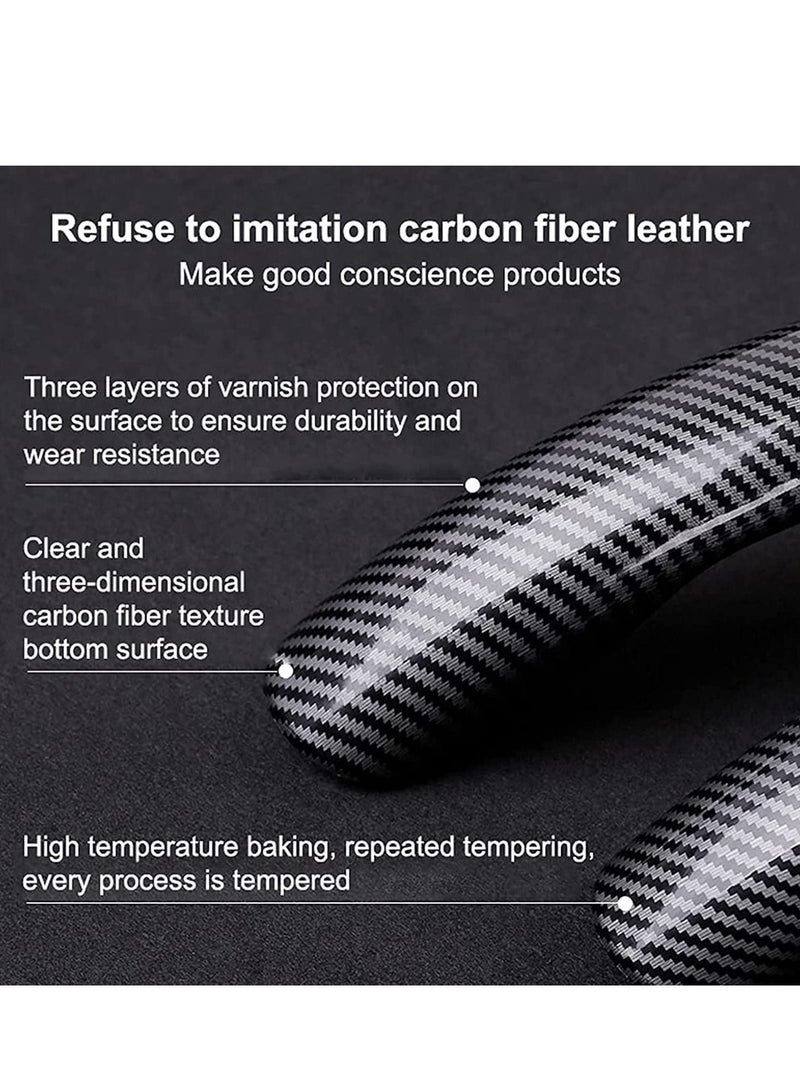 Y&D Car Steering Wheel Cover Carbon Fiber Universal Automobile Interior Accessories Sport Non Slip Protector For Diameter  - Image 3