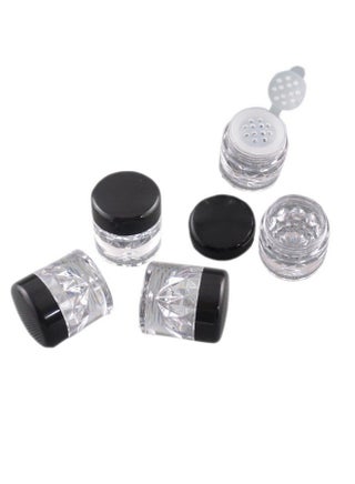 5 Pcs Luxury Empty Plastic Mini Makeup Loose Powder Box Cosmetic Eyeshow Powder Bottles Container Concealer Powder Sifter Jar With Screw Lids - pzsku/ZA23E2B7DD912C1002D7FZ/45/_/1720008957/e55e6583-b61a-466f-b756-2f01a9eaf9d3