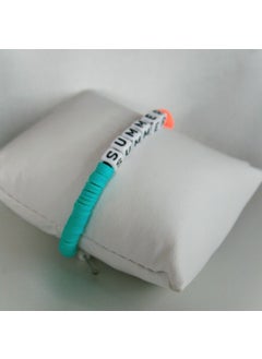 Slons Aksesuar Slons Accessories Fimo Bracelet Summer Written  - Image 1